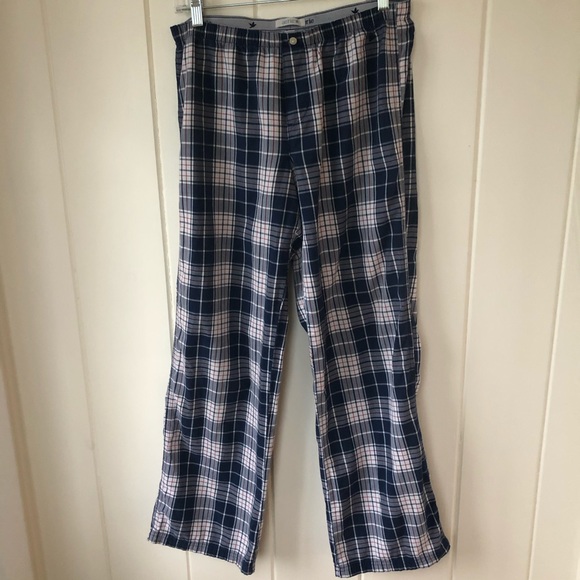 AERIE Navy, White & Red Plaid Pajama Bottoms - Picture 14 of 14